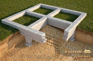 Короткометражка Столбчатый фундамент с ростверком и опалубкой: строим сами