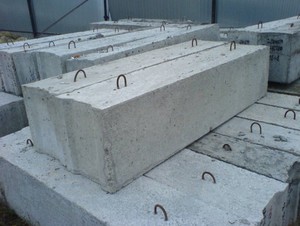 Фундаментные бетонные блоки сплошные